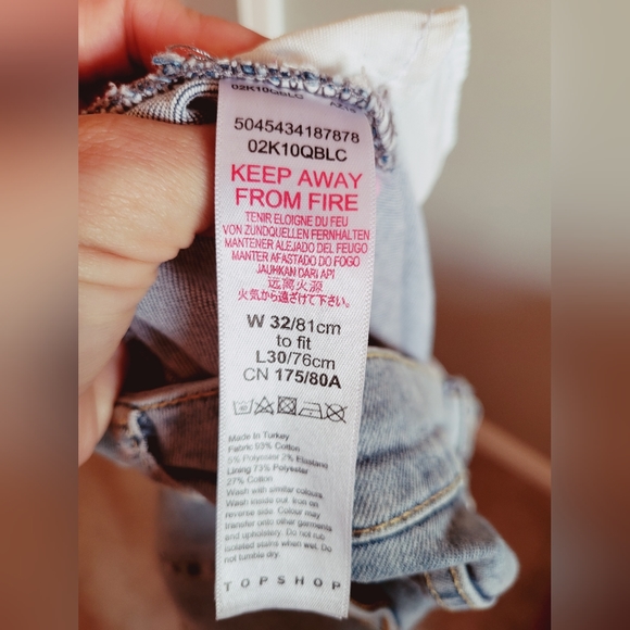 ASOS Topshop Jamie High Rise Skinny Jeans - Picture 9 of 9